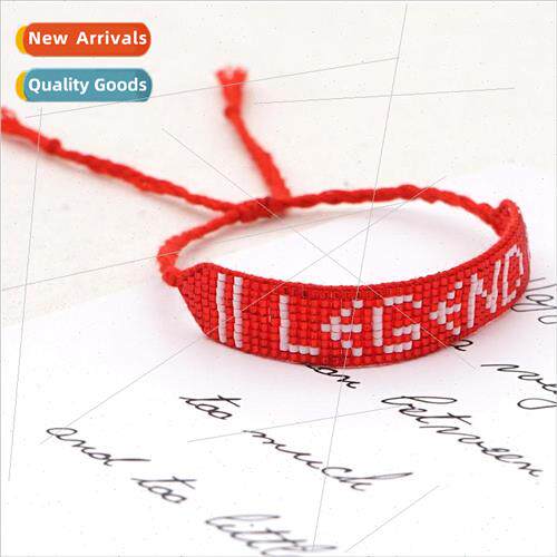 mple bohemian beaded red hand rope handmade jewelry beaded r