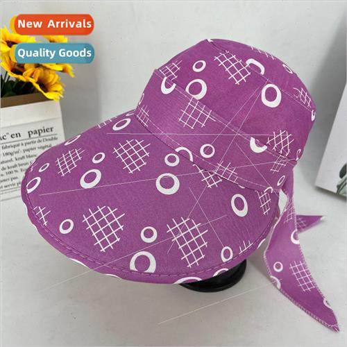 The new enlarged plus wide brim shade sunscreen hat hollow b