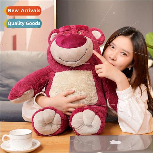 New strawberry bear doll childrens doll plush toys cuddle be