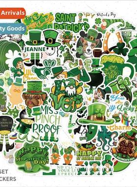 50 pcs Model Ireland St. Patricks Day Holiday s Laptop Helme