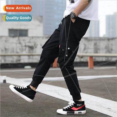 Spring 2020 new mens work pants nd Harlan pants drawstring c