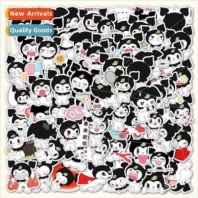 60 spades cute stickers cartoon children students water cup