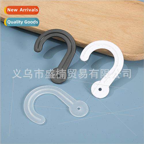 New three-color plastic sock hooks PP question mark hooks si