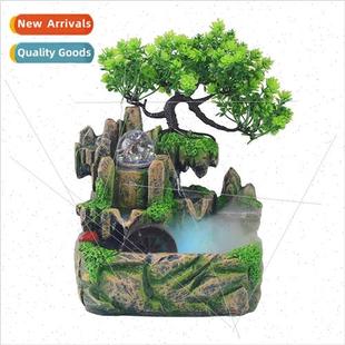 desktop humidifier Small landscape simulation water fountain