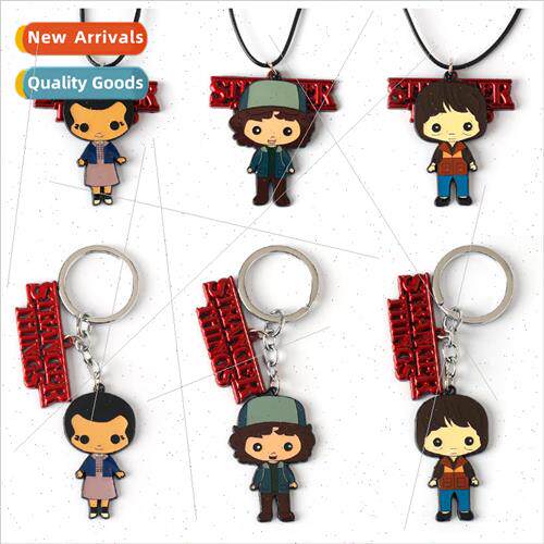 Stranger Things Keychain Stranger Things Dustin ttle Eleven
