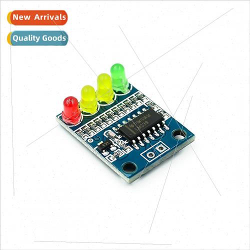12V battery 4-segment power indicator module On-board 4-digi