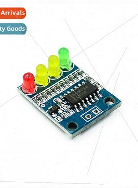 12V battery 4-segment power indicator module On-board 4-digi