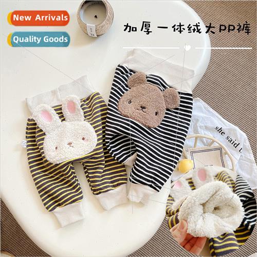 2022 winter new men and women baby thickened one-piece velve