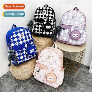 primary and secondary New plaid students school shou fashion