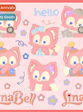 ng Na Beier cartoon cute stickers little fox laptop iPad cel
