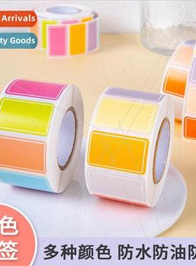 Colorful labels stickers handwritten waterproof self-adhesiv