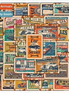 50 Vintage Racing Cars Classic Cars Graffiti Stickers Trolle
