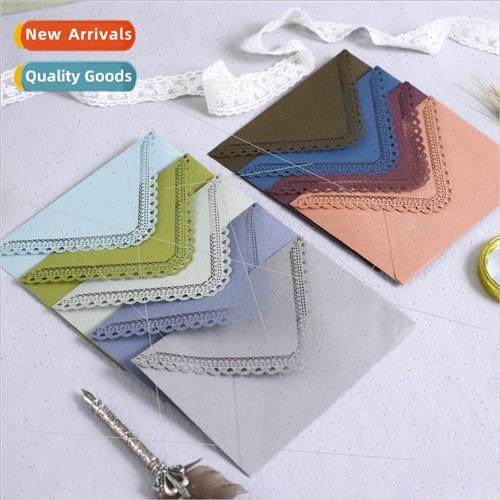 Colorful Skeleton Triangle Envelope Laser Engraved Lace Birt