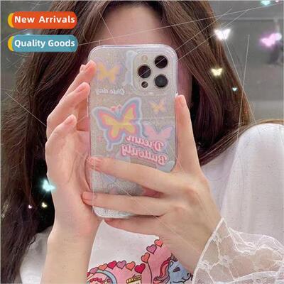 Super fairy girly heart pastel butterfly iPhone12/13 适用 Ap