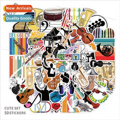 50 New Orchestral Concert Doodle s ggage Notebook Thermos Ki