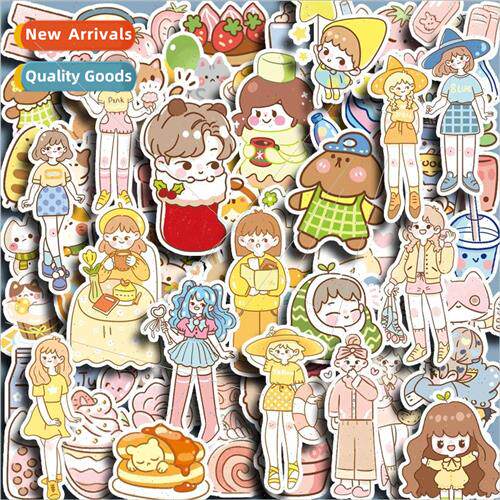 Childrens decorative stickers uli Bobo 80 girls characters h