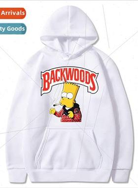 Sweatshirt Mens Sweatshirt backwoods Cigar mpson Cartoon Uni