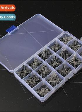 200pcs 15 kinds of specifications DIY 15 kinds of 0.1uF-220u
