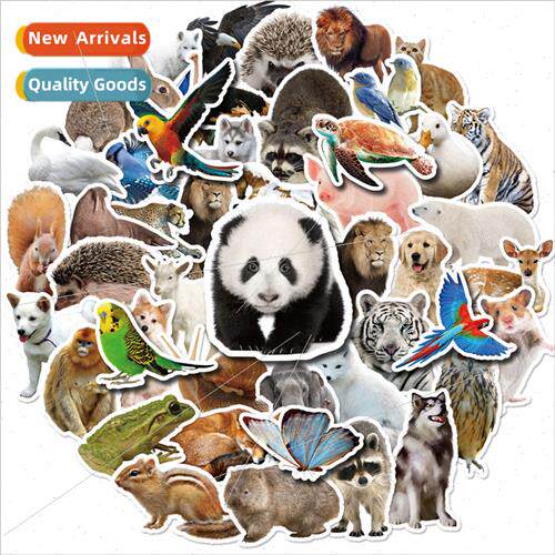 50 pcs of animal realistic stickers animal graffiti stickers