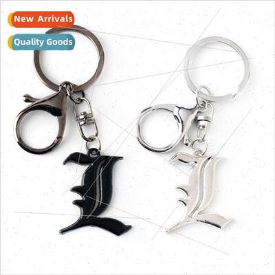 Japanese anime Death Note Death Note double L logo alloy key