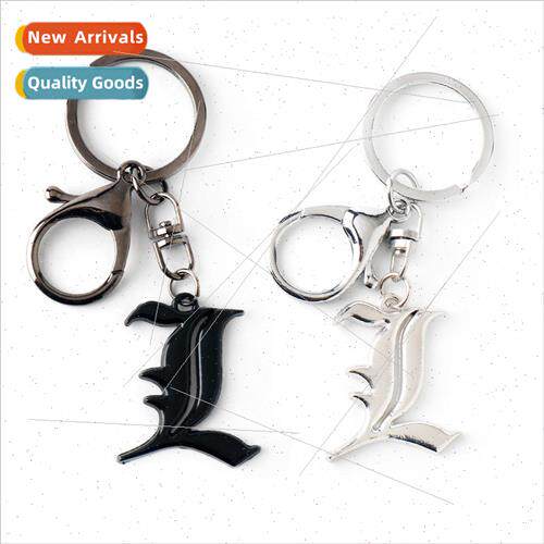 Japanese anime Death Note Death Note double L logo alloy key