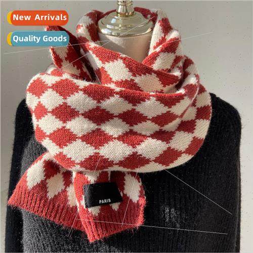 Scarf womens fall and winter Korean  of the hundreds of chec