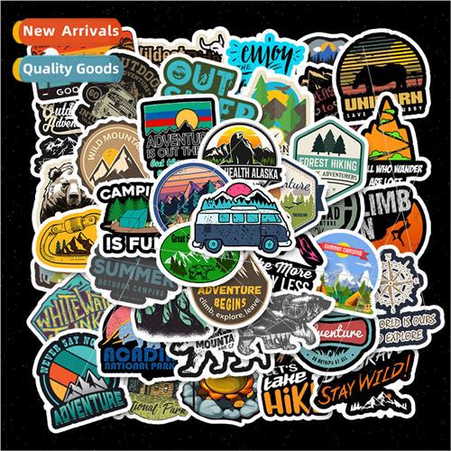 50 outdoor scenery suitcase trolley case car skateboard cart