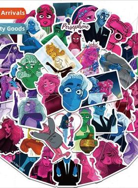 50 pcs of love animation the legend of olympus doodle sticke