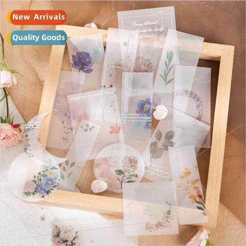 A beautiful day note pad Misty Flower Shadow Series Botanica