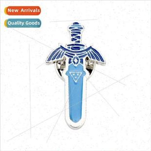 Sword Zelda Drip Oil Metal Brooch Badge The Sky Legend