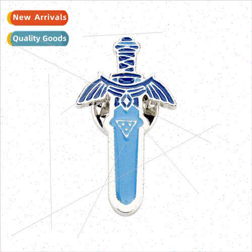 The Legend of Zelda Brooch Metal Drip Oil Sky Sword Badge Pi