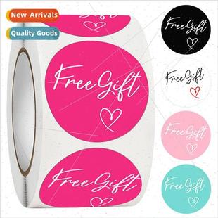 5 Colors Thank You Stickers Box Packaging Decorative Sti