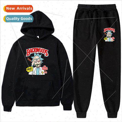 Fall and Winter 2021 New BACKWOODS Printed Anime Mens Suit S