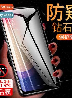 适用 OPPORENO3 film RENO2 silkscreen anti-peeking full-scree