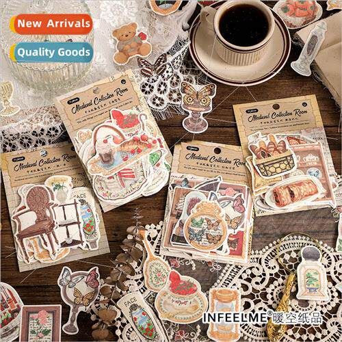 Japanese paper sticker pack 中古 collection room series vint