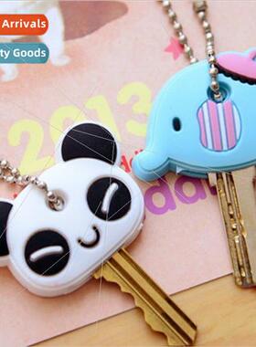 Korea Cute Animal Key Sleeve Cartoon Soft Rubber Key Protect