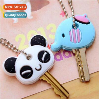 Korea Cute Animal Key Sleeve Cartoon Soft Rubber Key Protect