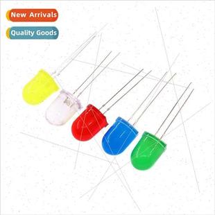 diode F10 LED light whi beads emitting head 10MM round