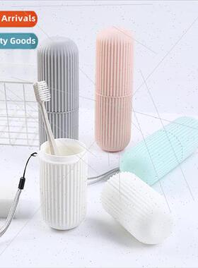 Travel Portable Couple Toothbrush Box Mouthwash Brush Cup Cr