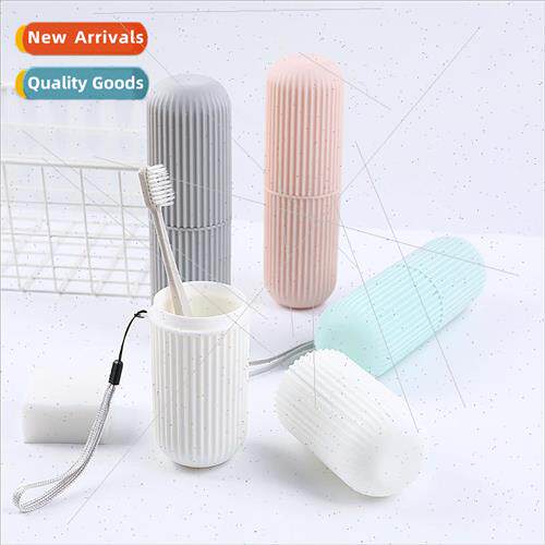 Travel Portable Couple Toothbrush Box Mouthwash Brush Cup Cr