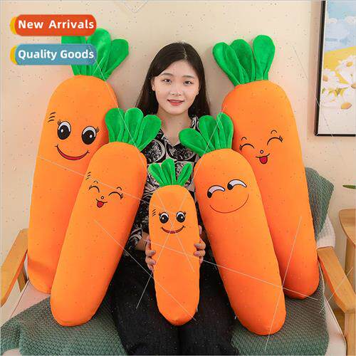 Carrot plush pillow cartoon expression cute long doll vegeta