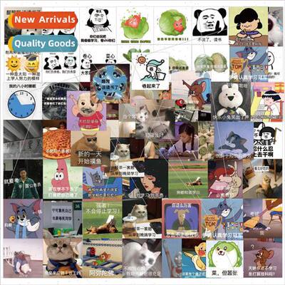 60 weird cartoon cabbage emoticon stickers laptop tablet ipa