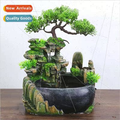commodities resin crafts small wigwam flowing water ornament