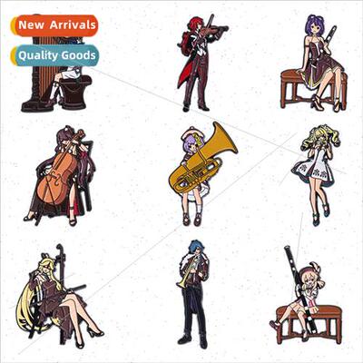 Creative al God Concert Brooch China Game Metal Badge Wendy