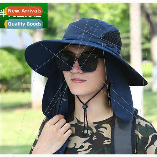 Sunscreen fishing hat fisherman hat full UV cover face summe