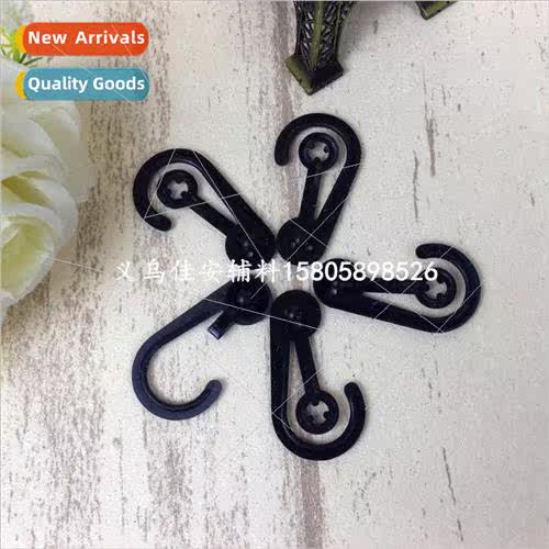 Plastic HooksPackaging Bag HooksPlastic Snap HooksFolding Ho