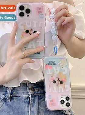 Pink Blush Cat IPhone13/14ProMax Double Sided Apple 12/11 Ph