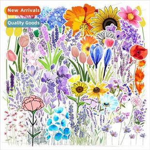 botanical graffiti computer pcs dec cup water stickers