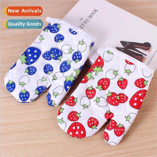 Thickened heat  microwave oven baking gloves creative kitche