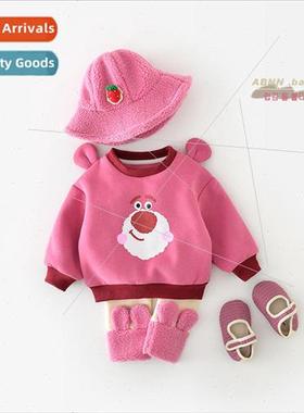 A Bao Nui Nui 2023 Spring and Autumn new ins baby suit femal